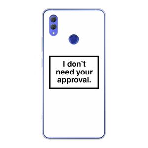 Don't need approval: Honor Note 10 Transparant Hoesje