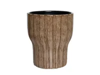Vaas vigo d27h30cm bruin