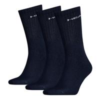 Head Short Crew Sock 3-pack Navy-35-38