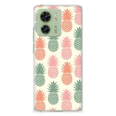 Motorola Edge 40 | Siliconen Case | Ananas