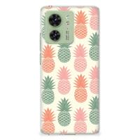 Motorola Edge 40 | Siliconen Case | Ananas