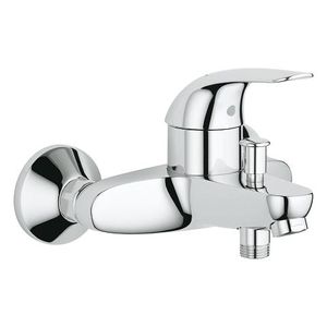 Grohe Euroeco badkraan met omstel Chroom