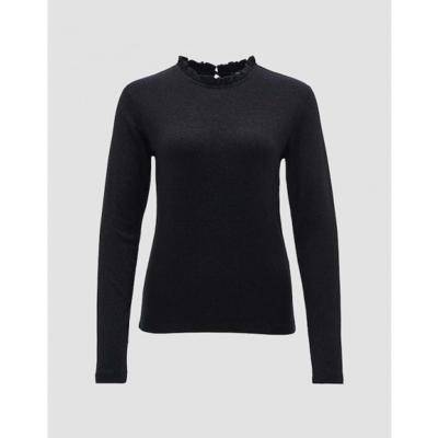 Opus - Zwart | Dames | Top | Zwart | 44 | regular | Kamst mode