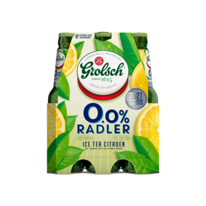 Grolsch 0.0% Radler Ice Tea Citroen Flessen 6 x 30 cl bij Jumbo