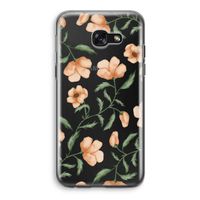 Peachy flowers: Samsung Galaxy A5 (2017) Transparant Hoesje
