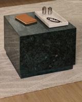 Kave Home Salontafel 'Sorein' Marmer, 50 x 50cm, kleur Groen