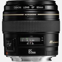 Canon EF 85mm f/1.8 USM SLR Telelens Zwart - thumbnail