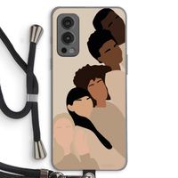 Sweet creatures: OnePlus Nord 2 5G Transparant Hoesje met koord