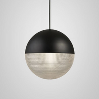 Lee Broom Lens Flair Pendant Light Hanglamp - Zwart