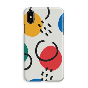 Illustratieve pop 3: iPhone Xs Volledig Geprint Hoesje