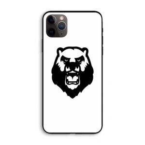 Angry Bear (white): iPhone 11 Pro Max Biologisch afbreekbaar hoesje