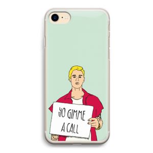 Gimme a call: iPhone 7 Transparant Hoesje