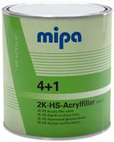 Mipa vulmiddel voor grondverf "4+1 acrylfiller hs " 4+1 acrylic filter hs 3l white