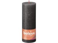 Bolsius Rustiek stompkaars 190/68 grijs