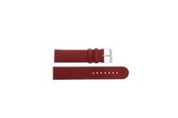 Horlogeband Universeel 800R.06.20 Leder Rood 20mm