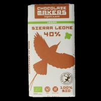 Chocolatemakers Little bee eather 40% vegan bio 80 Gram