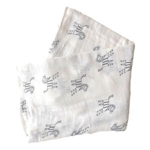 Swaddle hydrofiele doek - Zebra