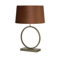 Searchlight TafellampElegant brons met oranje kap - EU93102OR