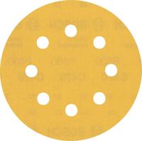 Bosch Accessoires Expert C470 schuurpapier voor excenterschuurmachines 115 mm, 8 gaten, K400 5-delig - 2608900801