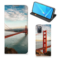 OPPO A52 | A72 Book Cover Golden Gate Bridge