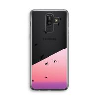 Fly away: Samsung Galaxy J8 (2018) Transparant Hoesje