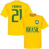 Brazilie Firmino 21 Team T-Shirt
