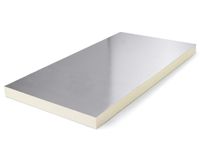 Bauder PIR 2-zijdig Aluminium 1200x600x140mm Rd:6.36 3pl/pak (=2,16 m²) - thumbnail