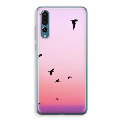 Fly away: Huawei P20 Pro Transparant Hoesje