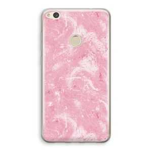 Abstract Painting Pink: Huawei Ascend P8 Lite (2017) Transparant Hoesje