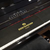 Oostendorp Pianoloper vilt zwart met gouden logo