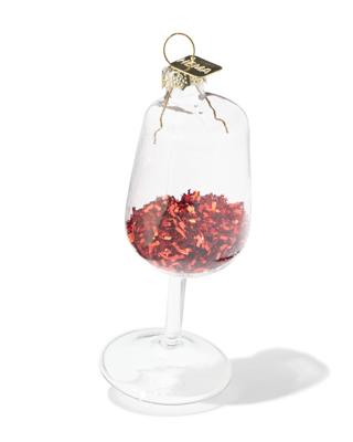 HEMA Kersthanger 11.5cm Glas Rode Wijn