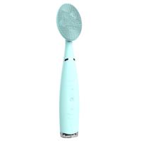 LSHOW YJK038 IPX6 waterdichte hand-held intelligente hoge frequentie trillingen silicone gezicht reinigings instrument (blauw)