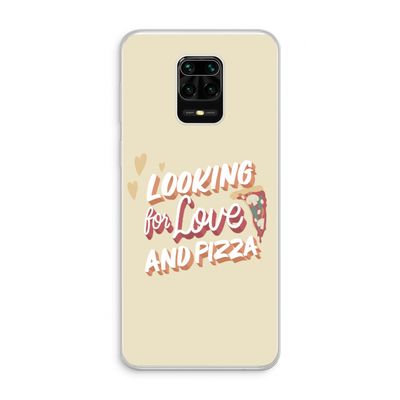 Pizza is the answer: Xiaomi Redmi Note 10 Lite Transparant Hoesje