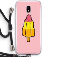 Raketijsje: Samsung Galaxy J3 (2017) Transparant Hoesje met koord Raketijsje: Samsung Galaxy J3 (2017) Transparant Hoesje met koord