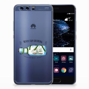 Huawei P10 Plus Telefoonhoesje met Naam Boho Bottle