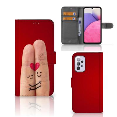 Samsung Galaxy A33 5G | Wallet Case | met Pasjes | Liefde - Origineel Romantisch Cadeau