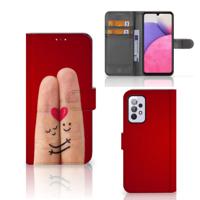 Samsung Galaxy A33 5G | Wallet Case | met Pasjes | Liefde - Origineel Romantisch Cadeau