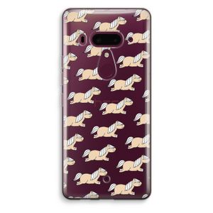 Ponys: HTC U12+ Transparant Hoesje
