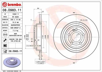 Remschijf 08D98311 Remschijf 08D98311