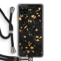 Terrazzo N°7: Samsung Galaxy A12 Transparant Hoesje met koord
