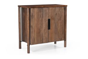 Livingfurn Dressoir Beaunan Mangohout, 90cm - Bruin