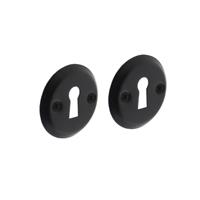 Intersteel Set van 2 sleutelrozettenTira rond zwart schroef - 0023.317386