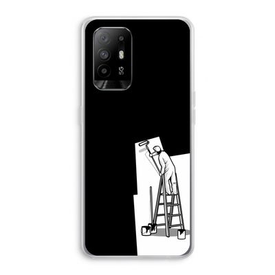 Musketon Painter: Oppo A95 5G Transparant Hoesje