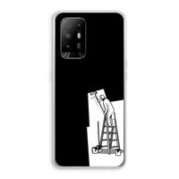 Musketon Painter: Oppo A95 5G Transparant Hoesje