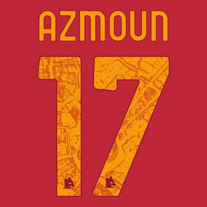 Azmoun 17 (Officiële AS Roma Bedrukking 2023-2024)