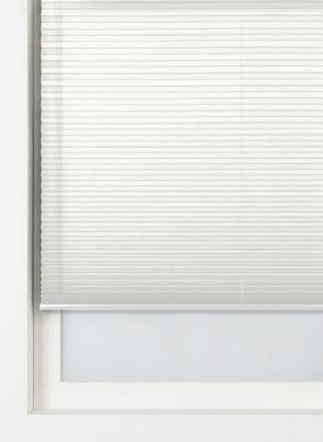 HEMA Plisse enkel uni lichtdoorlatend ivoor (ivoor)