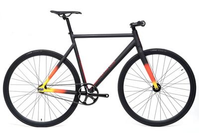 Santafixie Raval Fixie Fiets - Black Sunset Santafixie Raval Fixie Fiets - Black Sunset