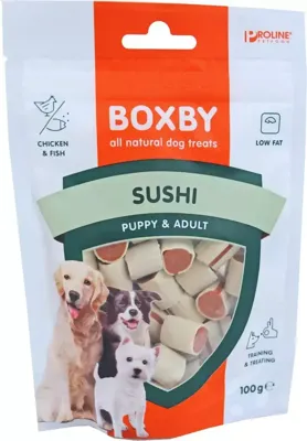 Boxby Sushi kip & vis 100 gram