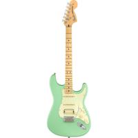 Fender American Performer Stratocaster HSS Satin Surf Green MN met gigbag