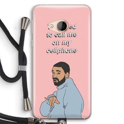 Hotline bling: HTC U Play Transparant Hoesje met koord